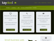 Tablet Screenshot of kaydee.net